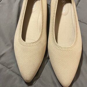 VIVAIA Women's Beige Flats